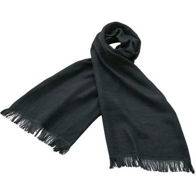 みやざきタオル IM 今治マフラー SEASON ブラック IMSEA-BLACK 1枚 681-7314（直送品）