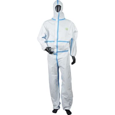 川本産業 カワモト 化学防護服K3000 Lサイズ 038-100081-00 1セット(50着) 681-4599（直送品）