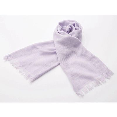 みやざきタオル IM 今治マフラー SEASON ライトパープル IMSEA-LPURPLE 1枚 681-7308（直送品）