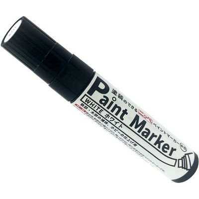 ニッペホームプロダクツ ニッぺ ペイントマーカー 水性ペイントマーカー 35g ホワイト 4976124372919 1本 685-0814（直送品）