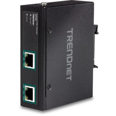 TRENDnet 産業用ギガビットPoE+エクステンダー TI-E100 1個 685-3538（直送品）