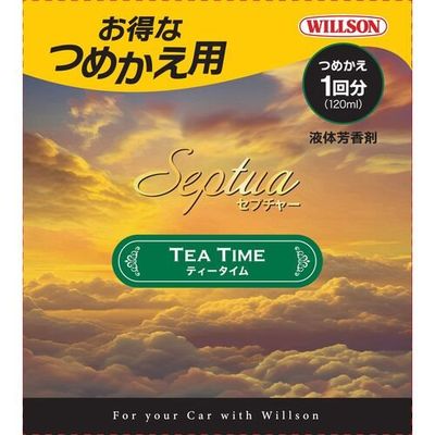 ウイルソン WILLSON 自動車用 芳香剤 セプチャー ティータイム つめかえ用 4215 1個 685-4740（直送品）