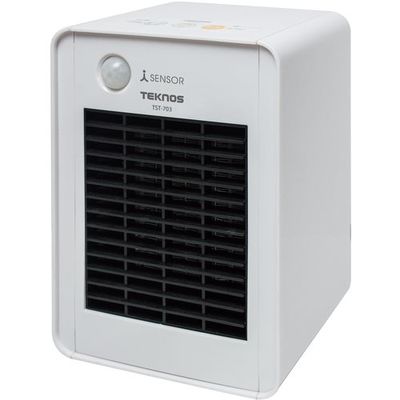 千住 TEKNOS ミニセラミックファンヒーター TST-708 1セット(6台) 686-1439（直送品）