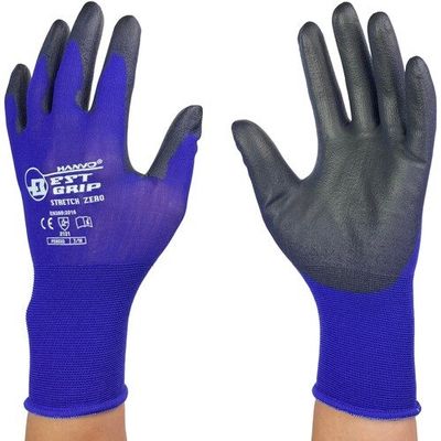 WINCESS ウレタン背抜き手袋 タッチパネル対応 極薄フィットタイプ L (10双入) PE802D-L-10P 1袋(10双)（直送品）