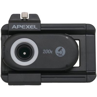 浅沼商会 APEXEL スマホ顕微鏡 APLーMS200 1個 686-7655（直送品）