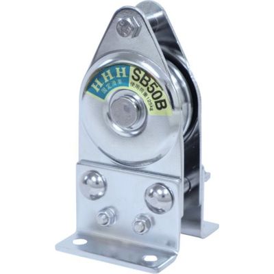 スリーエッチ HHH 固定滑車 たて型分離式 SB50S 1個 685-6937（直送品）