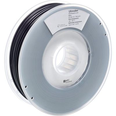 Ultimaker 純正フィラメント PLA Black 2.85mm 750g 1609 1巻 688-7338（直送品）