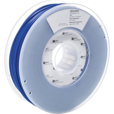 Ultimaker 純正フィラメント PLA Blue 2.85mm 750g 1616 1巻 688-7334（直送品）