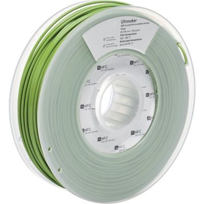 Ultimaker 純正フィラメント ABS Green 2.85mm 750g 1627 1巻 688-7349（直送品）