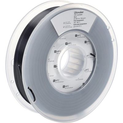 Ultimaker 純正フィラメント CPE Black 2.85mm 750g 1631 1巻 688-7343（直送品）