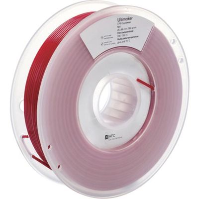 Ultimaker 純正フィラメント CPE Red 2.85mm 750g 1635 1巻 688-7347（直送品）