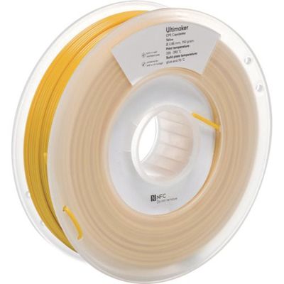 Ultimaker 純正フィラメント CPE Yellow 2.85mm 750g 1637 1巻 688-7308（直送品）