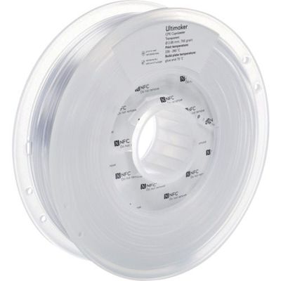 Ultimaker 純正フィラメント CPE Transparent 2.85mm 750g 1639 1巻 688-7322（直送品）