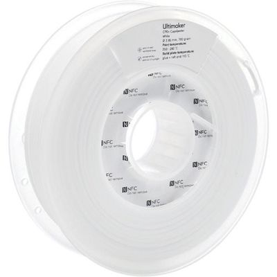Ultimaker 純正フィラメント CPE+ White 2.85mm 750g 1645 1巻 688-7335（直送品）