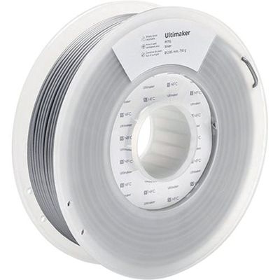 Ultimaker 純正フィラメント PETG Silver 2.85mm 750g 227326 1巻 688-8831（直送品）