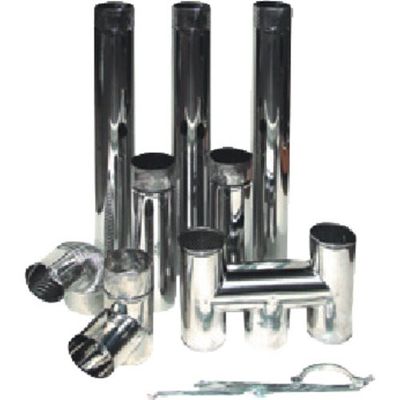 オリオン機械 ORION 排気筒セット 04038800010 1セット 688-5772（直送品）