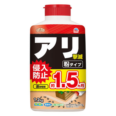 アース製薬 アースガーデン アリ撃滅 粉タイプ 1200G 4901080221810 1セット(1200g×3)（直送品）