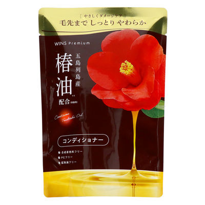 日本合成洗剤 ウインズプレミアム椿オイルコンディショナー 詰替 350G 4904112831414 1セット(350g×5)（直送品）