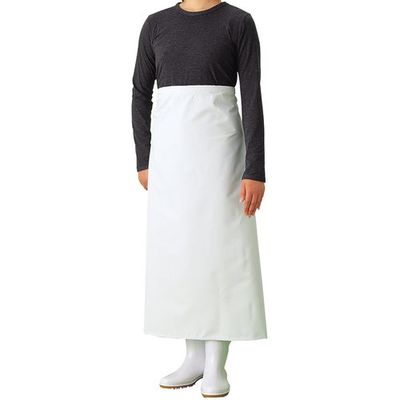 宇都宮製作 UCD ワンタッチ防水エプロン腰下ホワイト90×90 33000402 1枚 685-3754（直送品）