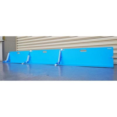 日大工業 ワニ印 水害防止パネル 備えあれ板コンパクト 3枚 止水板 折り畳み L型 防災 土嚢 004977 1ケース(3枚)（直送品）