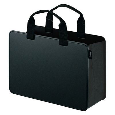 プラス モバイルバッグFL-102MBワイドBK FL-102MB 1個（直送品）