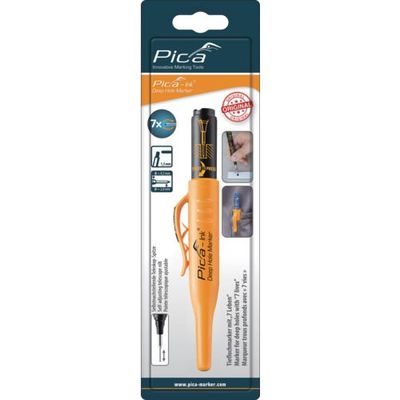 ピカコーポレイション ピカマーカー 深穴インクマーカー"Ink 黒 ブリスターパック 15046SB03 1本 665-2104（直送品）