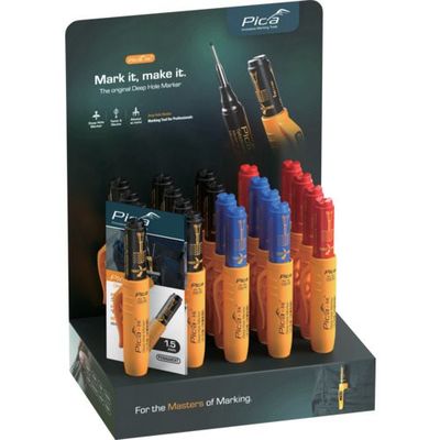 ピカコーポレイション ピカマーカー 深穴細字インクマーカー"Ink 箱入りセット 1502003 1箱(20本) 682-9875（直送品）