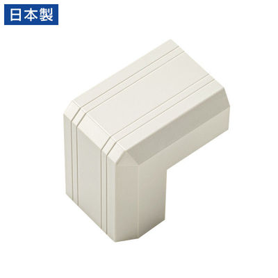 サンワサプライ  CA-KK22MW用ケーブルカバー（幅22mm、出角、ミルキーホワイト） CA-KK22MWD（直送品）