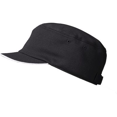 特殊衣料 頭部保護帽abonet JOB フラットスミキャップ ブラック S3877-41 1セット(5個) 557-9447（直送品）