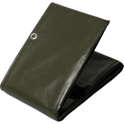 萩原工業 萩原 ターピー エステル帆布トラックシート 1号 ODグリーン H1-OD 1枚 166-8647（直送品）