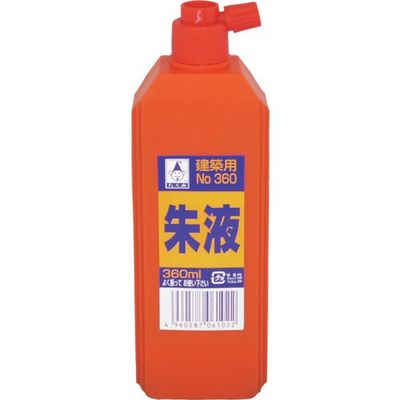 たくみ 朱液 360cc 6102 1本 124-9573（直送品）