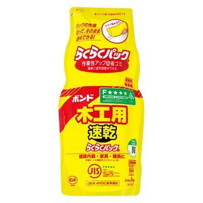 コニシ ボンド#40301 木工用速乾らくらくパック1kg #40301 1個（直送品）