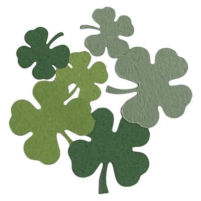 花岡 hanaoka パンチカットペーパー クローバー 4110234PCPクローバー 1パック×5（直送品）