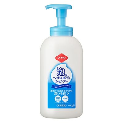 花王 泡のヘッド&ボディ専用空ボトル700mL 1セット(1本×2)（直送品）