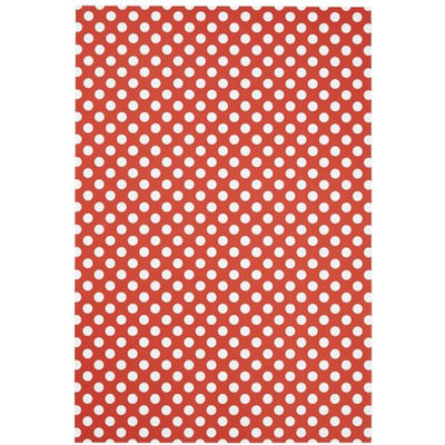 大王製紙 ドットホワイト 4ツ切20枚 いちご 1セット(2冊)（直送品）