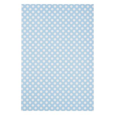 大王製紙 ドットホワイト 4ツ切20枚 うすみずいろ 1セット(2冊)（直送品）