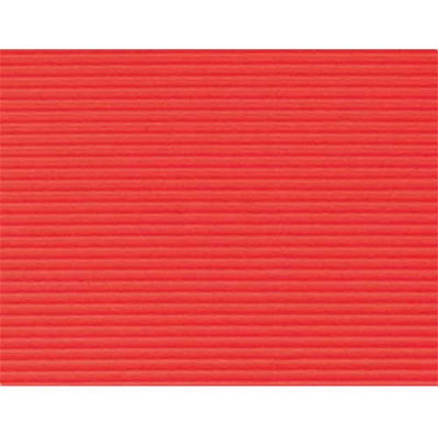 ゴークラ エンジョイカラー段ボール 3m巻 赤 1セット(1巻×2)（直送品）