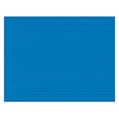 ゴークラ エンジョイカラー段ボール 3m巻 青 1セット(1巻×2)（直送品）