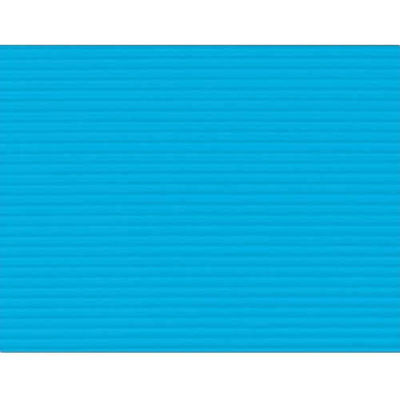 ゴークラ エンジョイカラー段ボール 3m巻 水 1セット(1巻×2)（直送品）