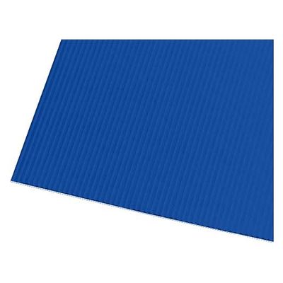 銀鳥産業 カラーダンボール 青90cm×3m 719-082 1枚（直送品）