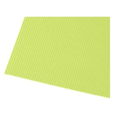 銀鳥産業 カラーダンボール 黄緑90cm×3m 719-089 1枚（直送品）