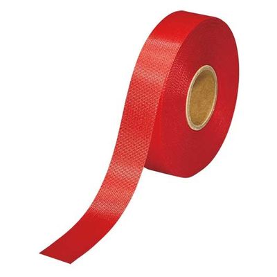 ジョインテックス スマートバリュー カラーリボン赤 18mm*25m B818J-RD 1セット(1巻×3)（直送品）