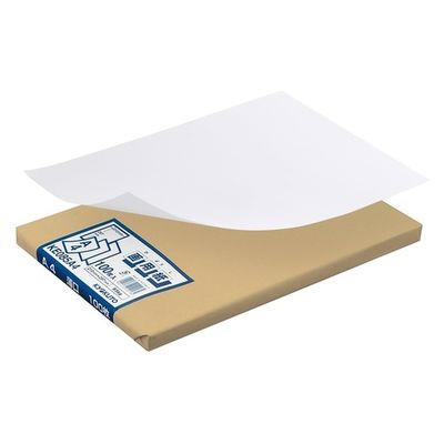 キョクトウ 白画用紙 A4 薄口 100枚 KE085A4 1包（直送品）