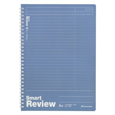 マルマン スマートレビュー ブルー N908A-02 1セット(1冊×5)（直送品）