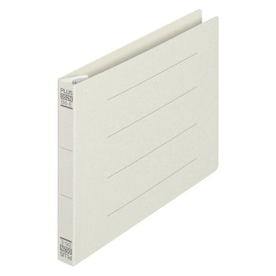 プラス フラットファイル 052N B6E グレー NO.052N GY 1セット(1冊×10)（直送品）