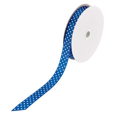 小堀リボン 水玉No.6050#14花紺18mm×50m NO.6050ハナコン18 1巻（直送品）