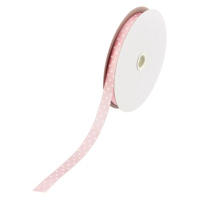 小堀リボン 水玉No.6050#3ピンク12mm×50m NO.6050ピンク12 1セット(1巻×3)（直送品）