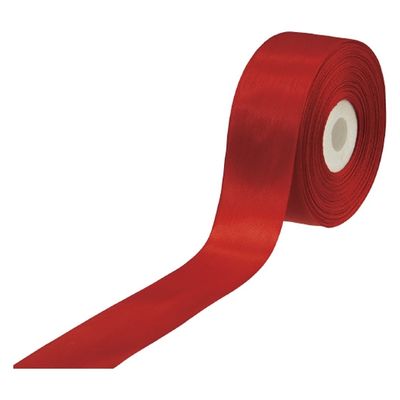 小堀リボン アセコハク No100 36mm 赤/白 ペア 1パック×2（直送品）