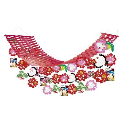 ハッピークラフト 和凧迎春プリーツハンガーNYPH4213 NYPH4213 1個（直送品）