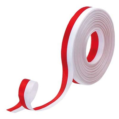 銀鳥産業 リボン 紅白 12mm幅 R-KH12 1セット(1個×3)（直送品）